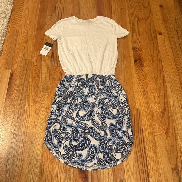 Ralph Lauren Paisley-Print Contrast Dress - Picture 7 of 7